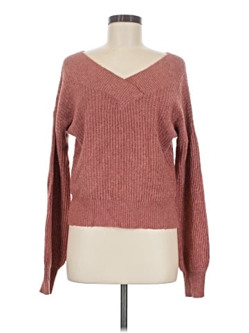 Pink Rose Pullover Sweater (view 1)