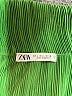 Zara 100% Polyester Green Long Sleeve Blouse Size L - photo 7