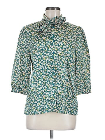 Comme Toi 3/4 Sleeve Blouse (view 1)