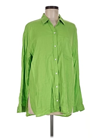 Old Navy Long Sleeve Button-Down Shirt (view 1)
