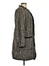 H&M 100% Polyester Houndstooth Gray Coat Size 10 - photo 4