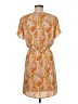 DR2 100% Polyester Paisley Orange Casual Dress Size M - photo 2