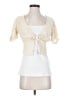 Moth Ivory Short Sleeve Top Size S - photo 1