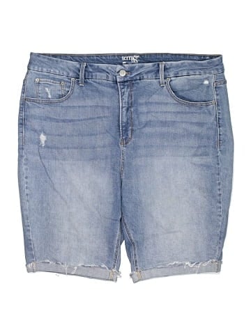 Terra & Sky Denim Shorts (view 1)