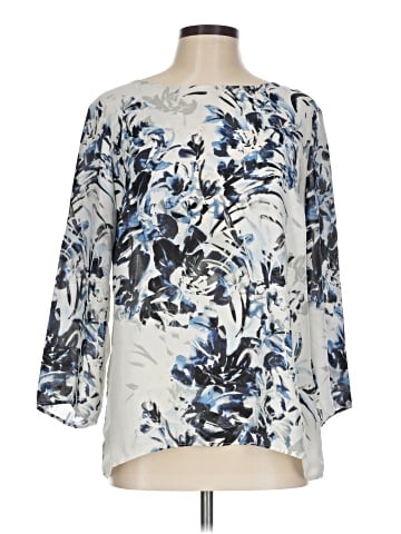 Rose + Olive 3/4 Sleeve Blouse (view 1)