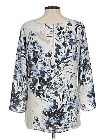 Rose + Olive 3/4 Sleeve Blouse (view 2)