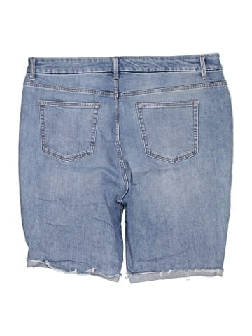 Terra & Sky Denim Shorts (view 2)