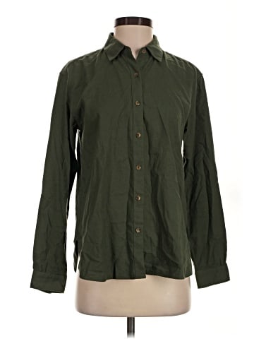 Uniqlo Long Sleeve Button-Down Shirt (view 1)