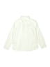 Zara Solid Ivory Long Sleeve Button-Down Shirt Size 6 - photo 2