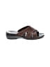 Naturalizer 100% Leather Brown Sandals Size 8 - photo 1