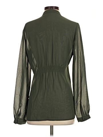 Daisy Fuentes Long Sleeve Blouse (view 2)