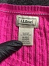 L.L.Bean Pink Cardigan Size M - photo 7