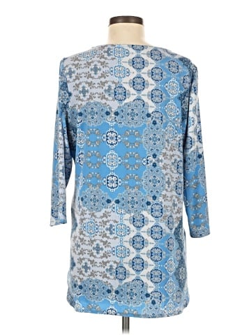 Susan Graver 3/4 Sleeve Blouse (view 2)
