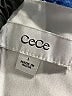CeCe 100% Polyester Floral Blue Cocktail Dress Size L - photo 7