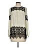Ryu 100% Polyester Ivory Long Sleeve Blouse Size S - photo 1