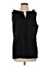 Talbots Outlet Black Sleeveless Blouse Size M - photo 1