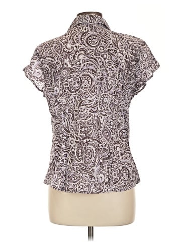 Liz & Co. Short Sleeve Blouse (view 2)