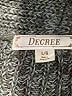Decree Tweed Gray Cardigan Size L - photo 7