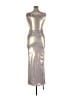 Missguided Metallic Silver Cocktail Dress Size XL - photo 2