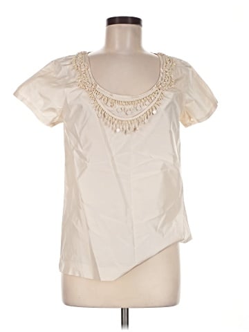 J.Crew Short Sleeve Silk Top (view 1)