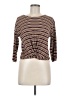 Haute Monde Brown 3/4 Sleeve Top Size M - photo 1