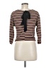 Haute Monde Brown 3/4 Sleeve Top Size M - photo 2