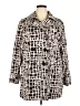 Ashley Stewart Print Ivory Coat Size 2X Plus - photo 1
