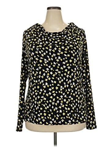 MICHAEL Michael Kors Long Sleeve Blouse (view 1)