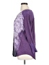 One World Purple 3/4 Sleeve Top Size XL - photo 5