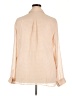 Old Navy Stripes Tan Long Sleeve Blouse Size XXL - photo 2