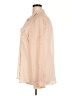 Old Navy Stripes Tan Long Sleeve Blouse Size XXL - photo 5