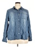 Old Navy Blue Long Sleeve Button-Down Shirt Size XXL - photo 1
