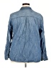Old Navy Blue Long Sleeve Button-Down Shirt Size XXL - photo 2
