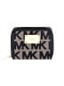 MICHAEL Michael Kors Black Gray Wallet One size - photo 1