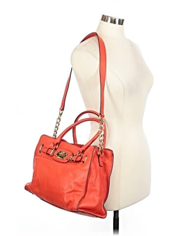 MICHAEL Michael Kors Leather Satchel (view 2)