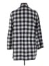 J.Crew Checkered-gingham Gray Coat Size M - photo 2