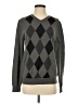 Apt. 9 Argyle Gray Pullover Sweater Size S - photo 1