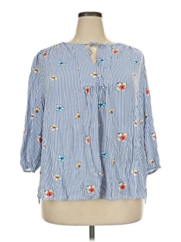 St. John's Bay 3/4 Sleeve Blouse (view 1)
