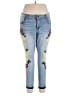 William Rast Hearts Blue Jeans Size 14 - photo 1