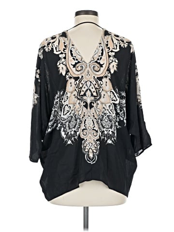 Rose + Olive 3/4 Sleeve Blouse (view 2)