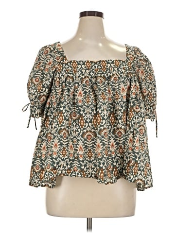 DR2 3/4 Sleeve Blouse (view 1)
