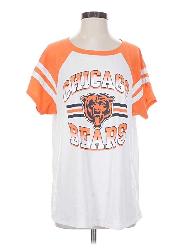 Pre-owned Nfl Short Sleeve T-shirt In Orange