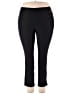 Anne Klein Black Active Pants Size XXL (estimated) - photo 1