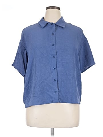 Just Be... Short Sleeve Blouse (view 1)