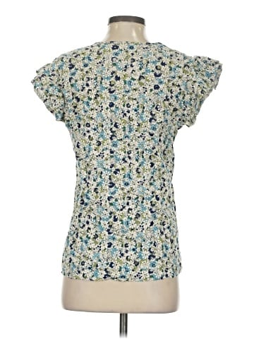 Solitaire Short Sleeve Blouse (view 2)