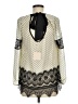 Ryu 100% Polyester Ivory Long Sleeve Blouse Size M - photo 2