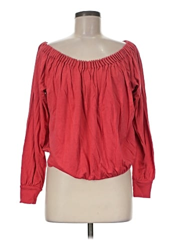 Ellen Tracy Long Sleeve Silk Top (view 1)