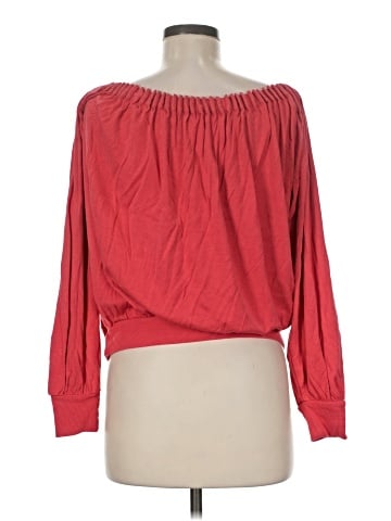 Ellen Tracy Long Sleeve Silk Top (view 2)