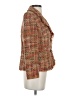 Draper's & Damon's 100% Polyester Tweed Brown Blazer Size 6 Petite - photo 4