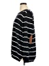 Market and Spruce Stripes Black Pullover Sweater Size 1X - photo 5